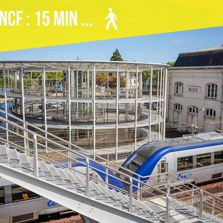 Studio N5 Terrasse Hypercentre Apartman Blois Kültér fotó