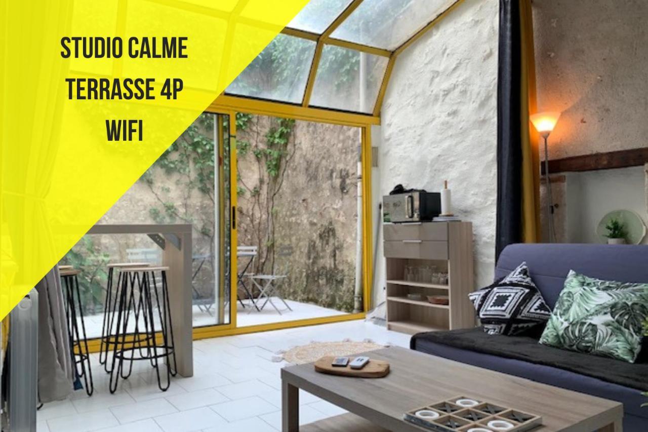 Studio N5 Terrasse Hypercentre Apartman Blois Kültér fotó